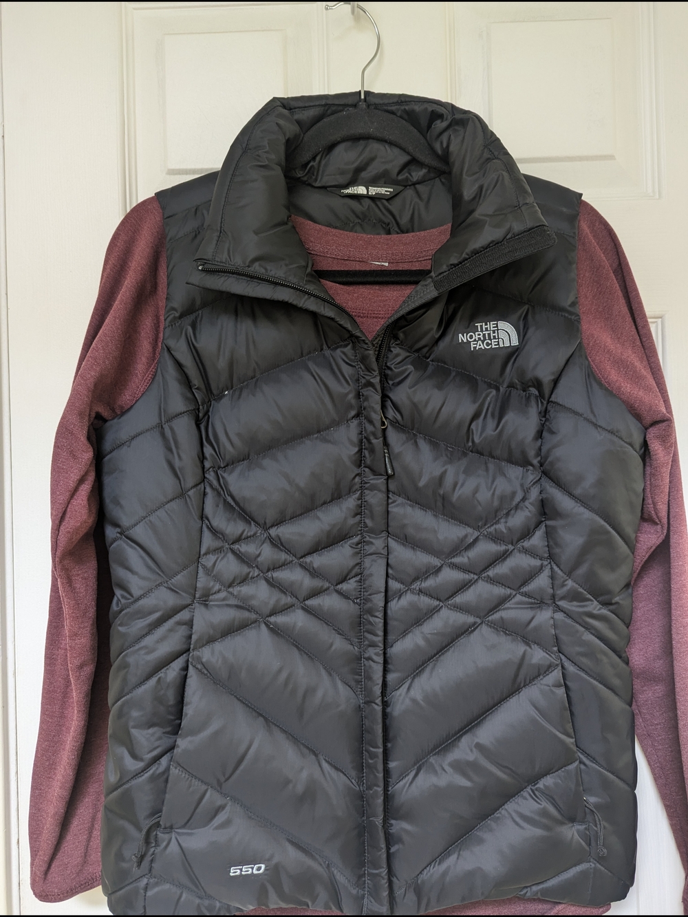 The North Face Women's Black 550 Down Insulated Vest Size S/P